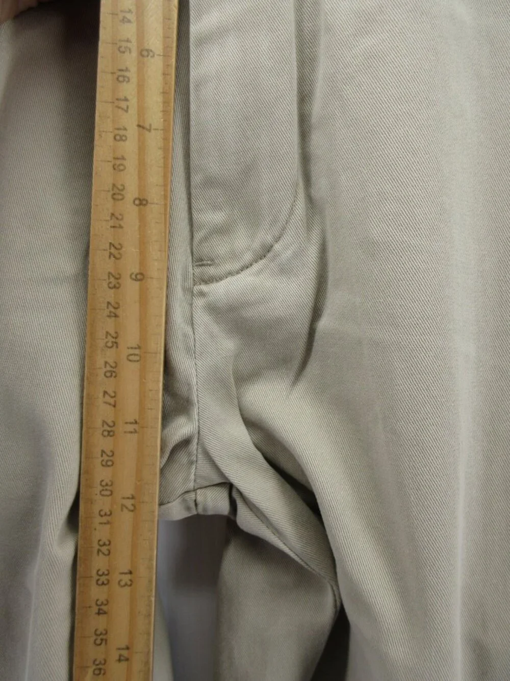 Polo Ralph Lauren Pants 44X32 Big Tan Chino Classic Trousers Preppy